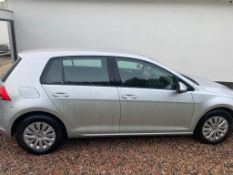 2015/15 REG VOLKSWAGEN GOLF S BLUEMOTION TECH TDI 1.6 DIESEL SILVER 5 DOOR HATCHBACK *NO VAT*