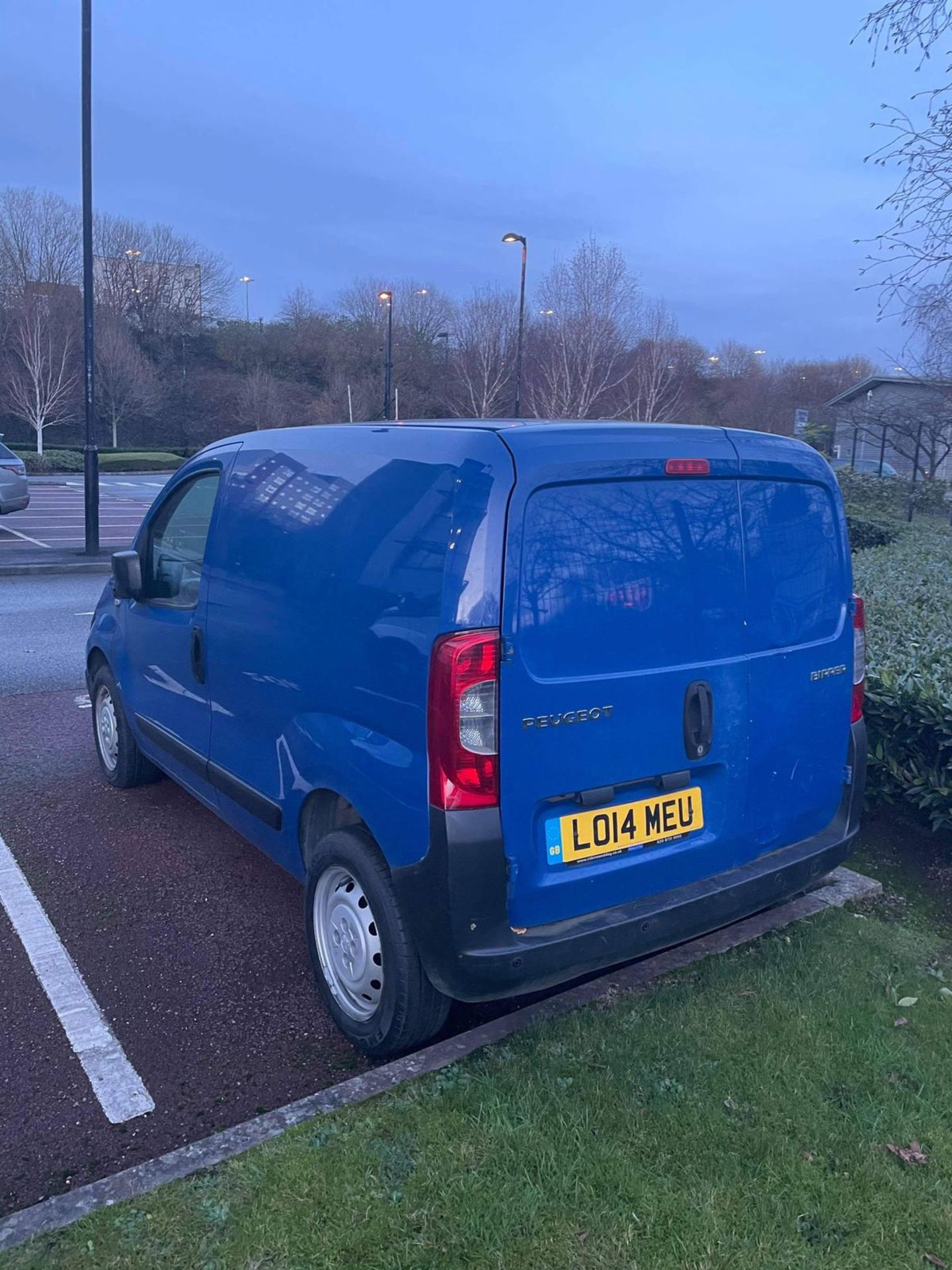 2014/14 REG PEUGEOT BIPPER S HDI 1.25 DIESEL BLUE PANEL VAN, NO RESERVE! *PLUS VAT* - Image 3 of 7