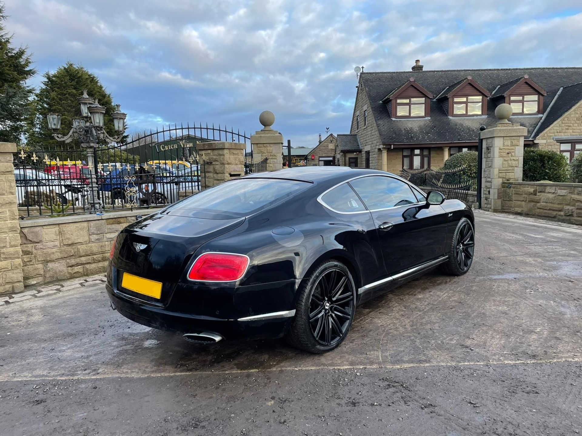 2014/14 REG BENTLEY CONTINENTAL GT SPEED 6.0 AUTO BLACK COUPE 626 HP- FULL BENTLEY SERVICE HISTORY - Image 7 of 26