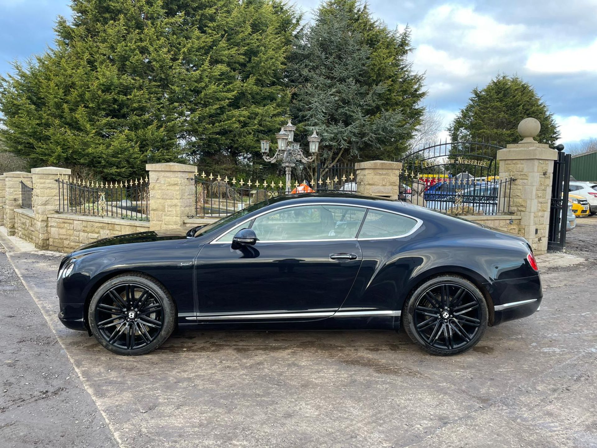 2014/14 REG BENTLEY CONTINENTAL GT SPEED 6.0 AUTO BLACK COUPE 626 HP- FULL BENTLEY SERVICE HISTORY - Image 4 of 26