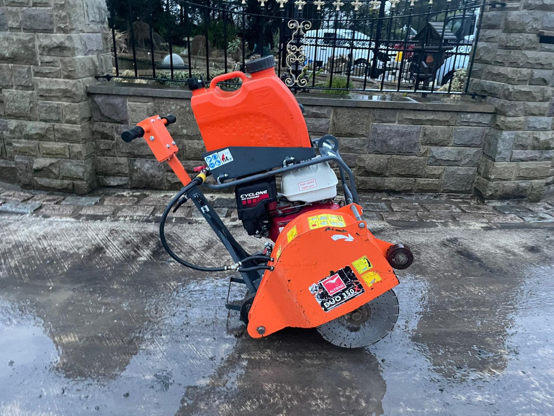 2020 Belle 350X Duo Floor Saw Runs And Works Honda GX390 Engine Done Little Work *NO VAT*