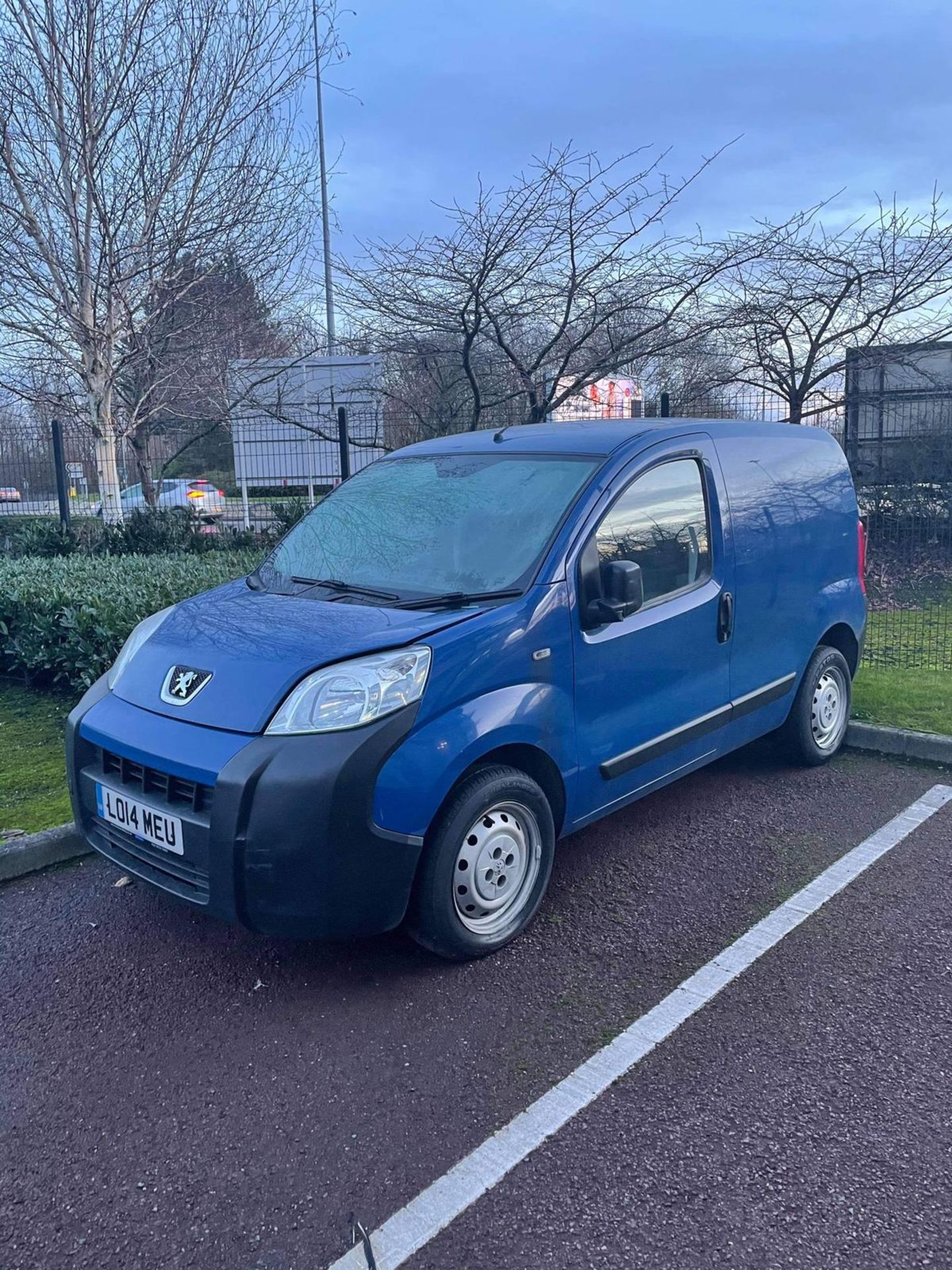 2014/14 REG PEUGEOT BIPPER S HDI 1.25 DIESEL BLUE PANEL VAN, NO RESERVE! *PLUS VAT*