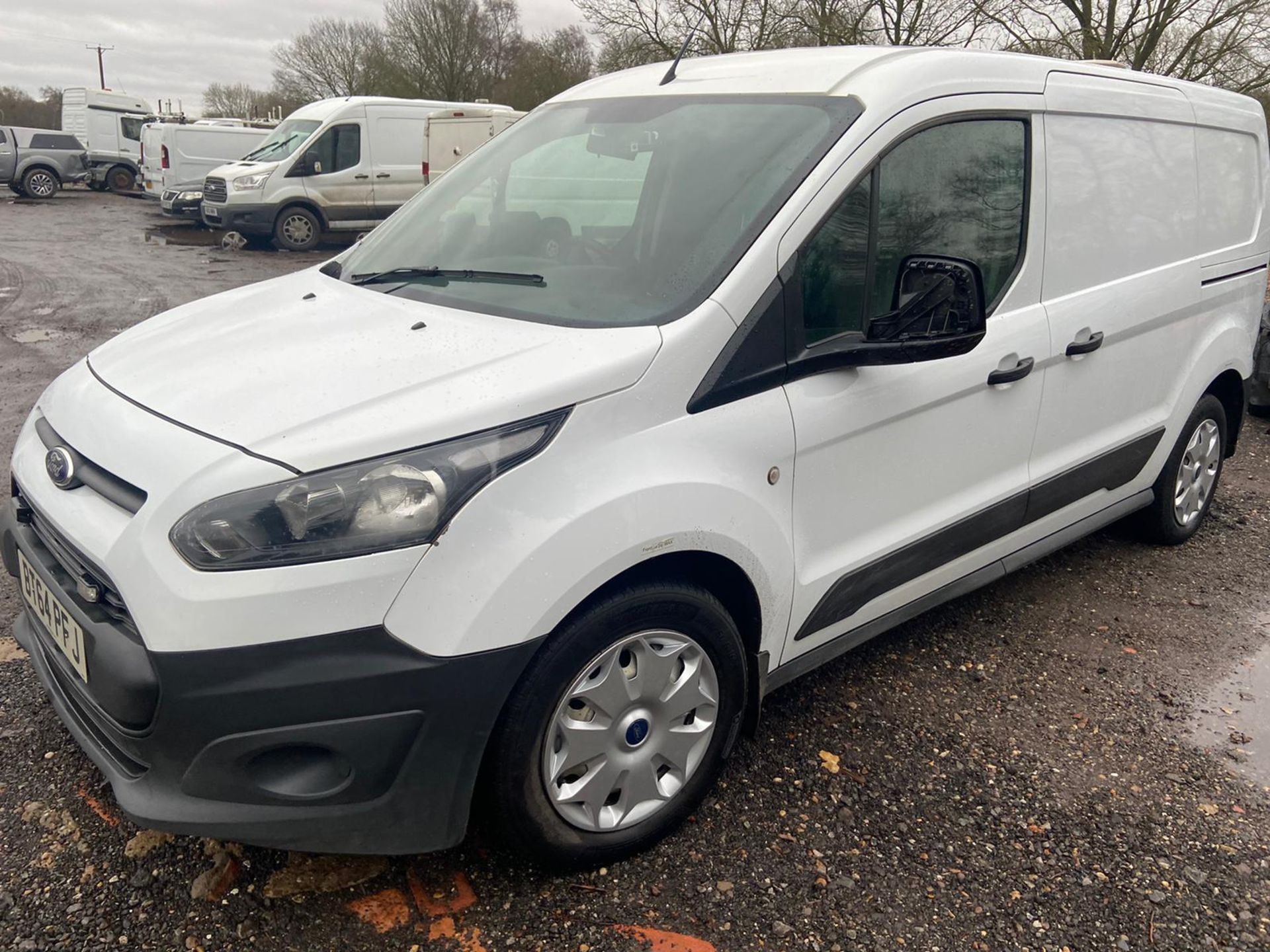 2015/64 REG FORD TRANSIT CONNECT 240 1.6 DIESEL WHITE PANEL VAN, SHOWING 0 FORMER KEEPERS *PLUS VAT* - Image 3 of 10