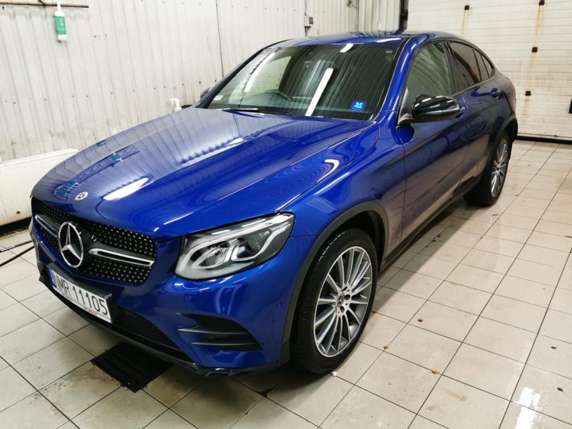 2018 MERCEDES-BENZ GLC 250D 4 MATIC BLUE 5 DOOR, ONLY 14500 MILES - POLISH REG *NO VAT* - Image 3 of 12