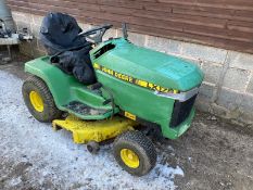 JOHN DEERE LX178 RIDE ON MOWER, STARTS RUNS, DRIVES AND CUTS *PLUS VAT*