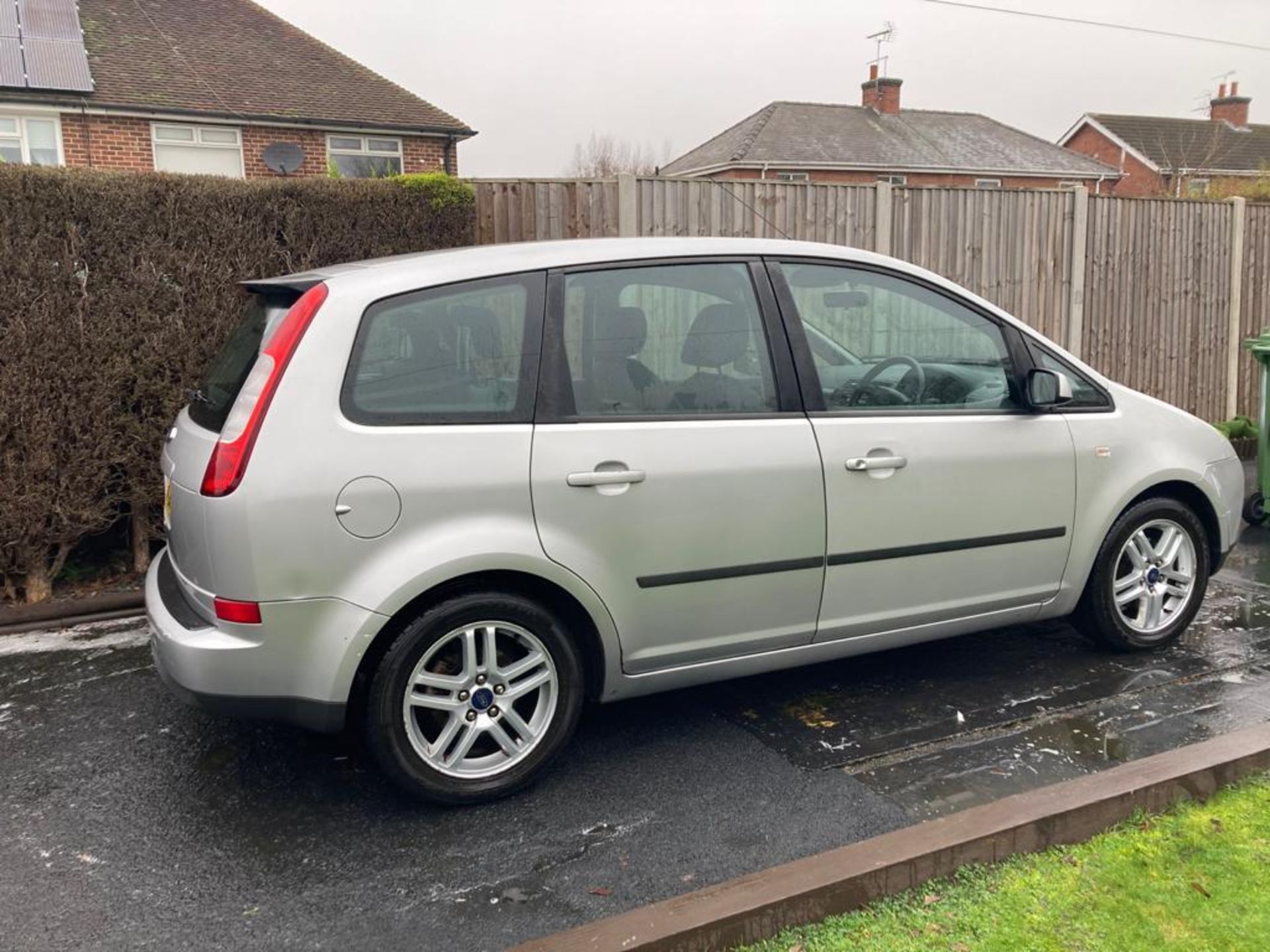 2004/04 REG FORD FOCUS C-MAX ZETEC 1.8 PETROL SILVER MPV *NO VAT* - Image 6 of 13