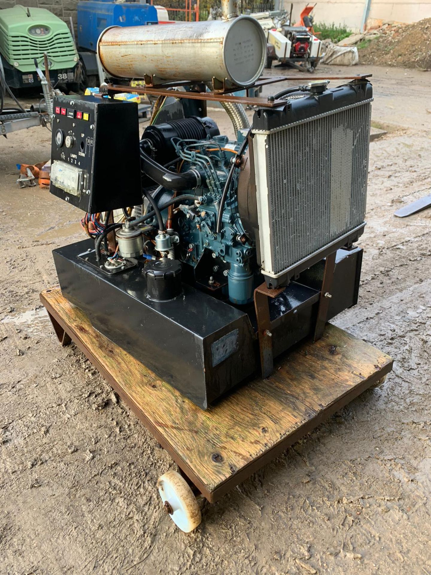 KUBOTA DIESEL GENERATOR, UNTESTED *PLUS VAT*