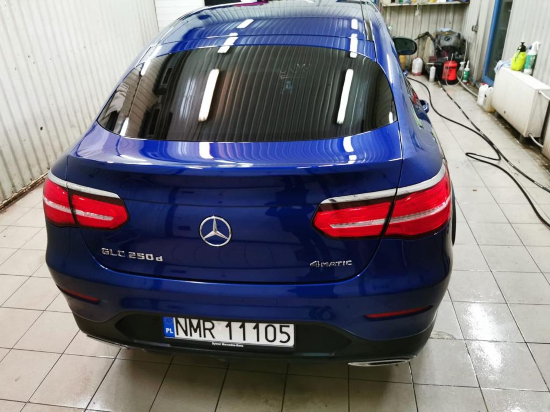 2018 MERCEDES-BENZ GLC 250D 4 MATIC BLUE 5 DOOR, ONLY 14500 MILES - POLISH REG *NO VAT* - Image 5 of 12