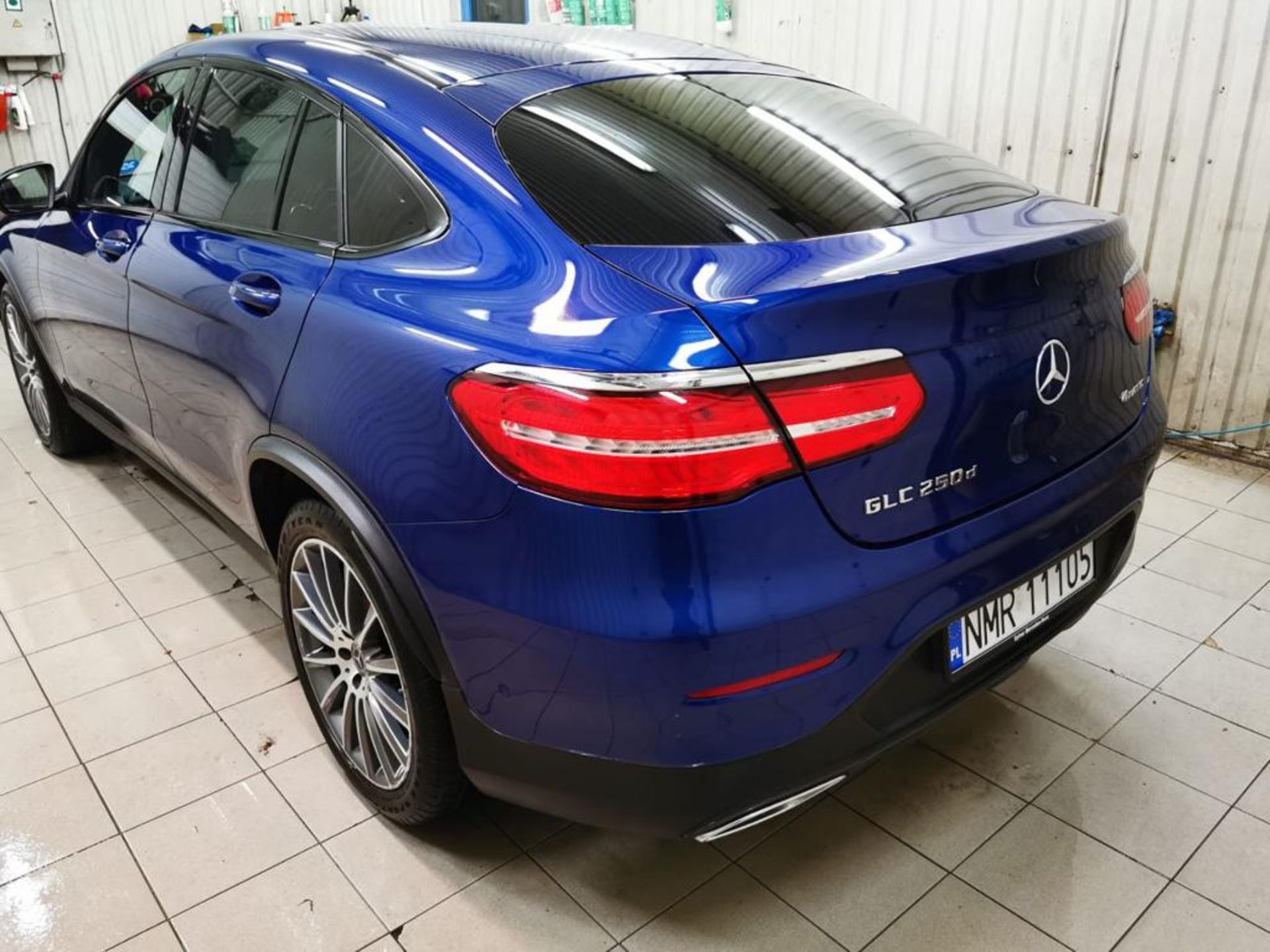 2018 MERCEDES-BENZ GLC 250D 4 MATIC BLUE 5 DOOR, ONLY 14500 MILES - POLISH REG *NO VAT* - Image 4 of 12