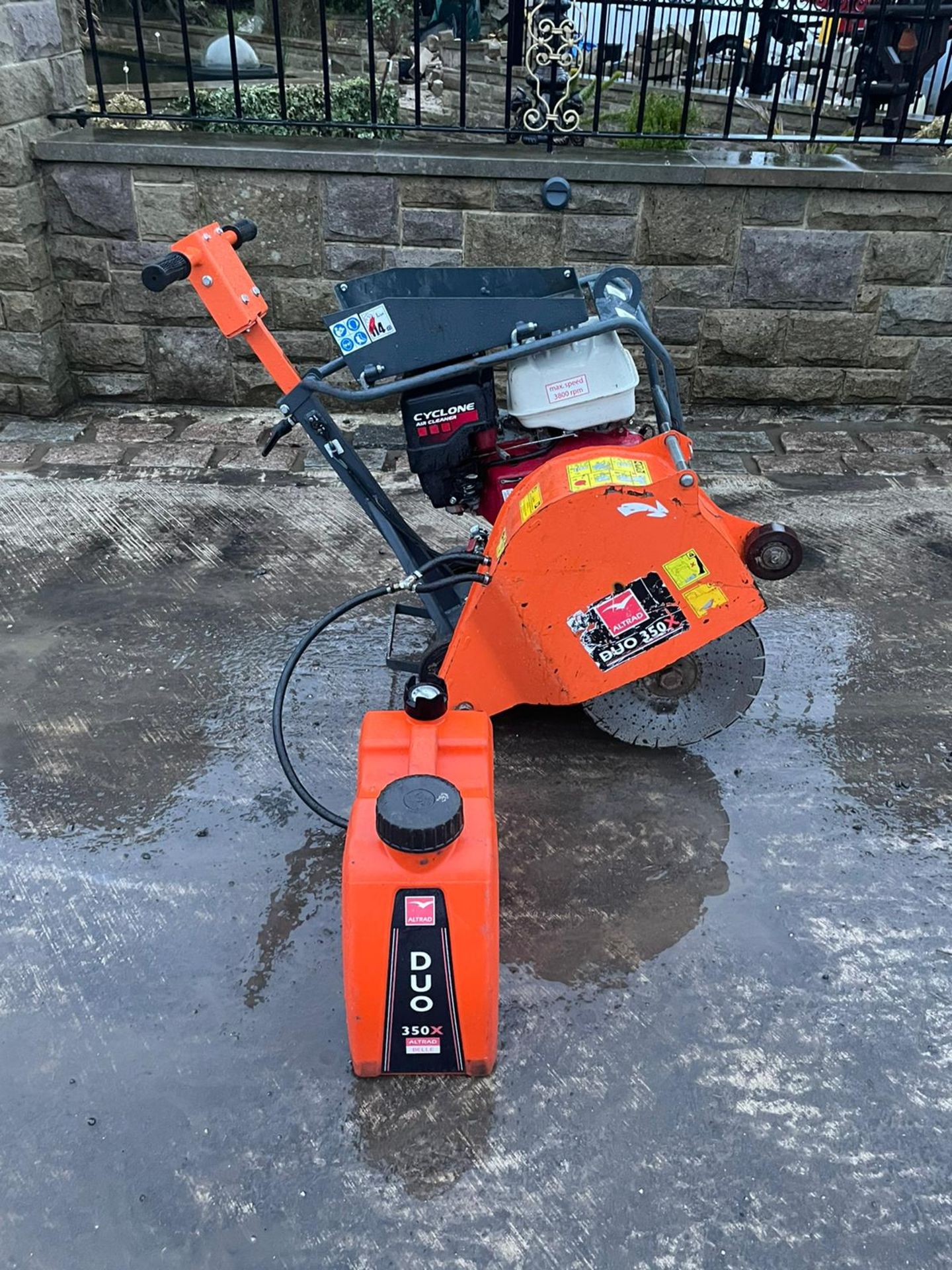 2020 Belle 350X Duo Floor Saw Runs And Works Honda GX390 Engine Done Little Work *NO VAT* - Image 8 of 9