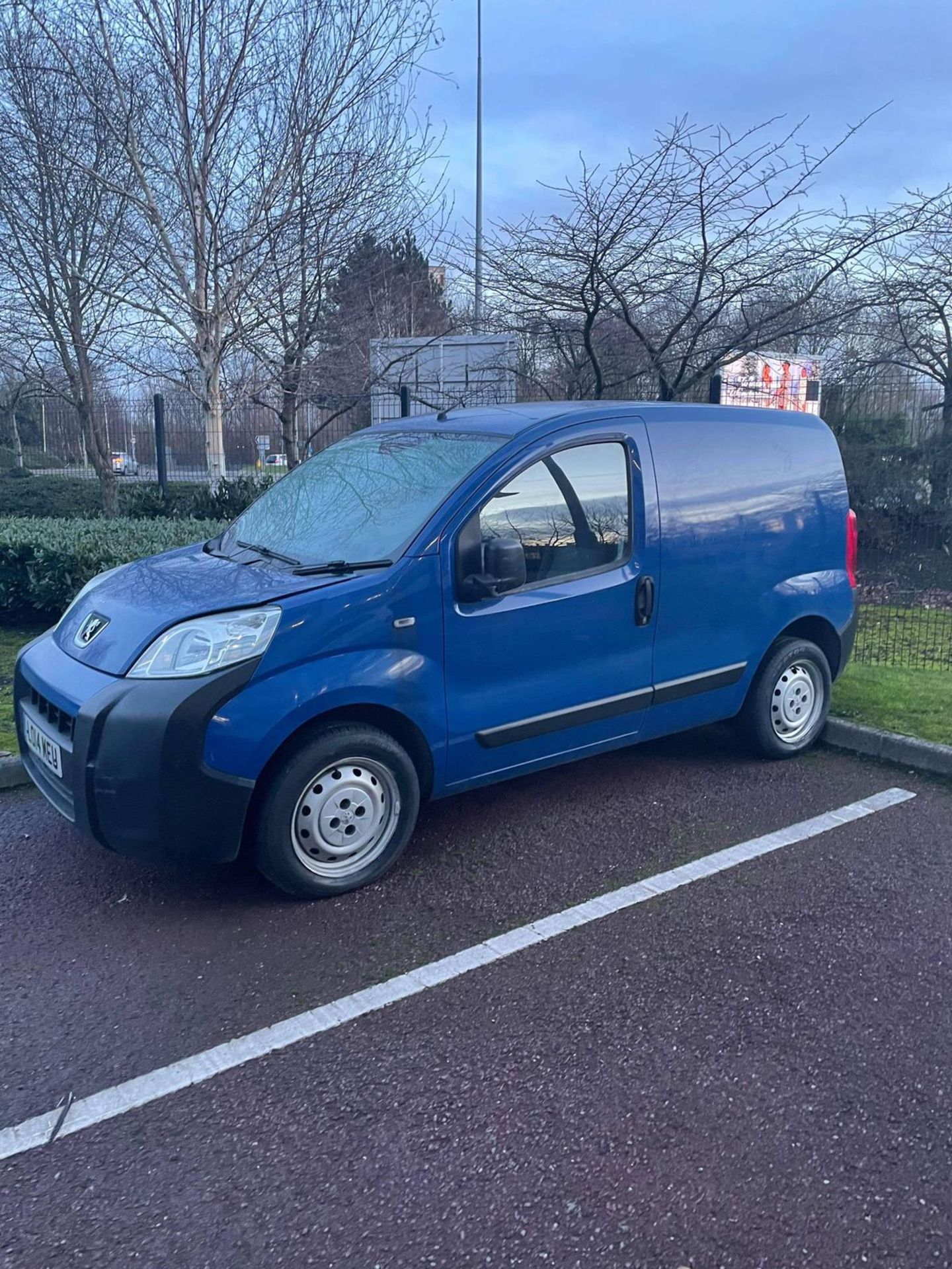 2014/14 REG PEUGEOT BIPPER S HDI 1.25 DIESEL BLUE PANEL VAN, NO RESERVE! *PLUS VAT* - Image 2 of 7