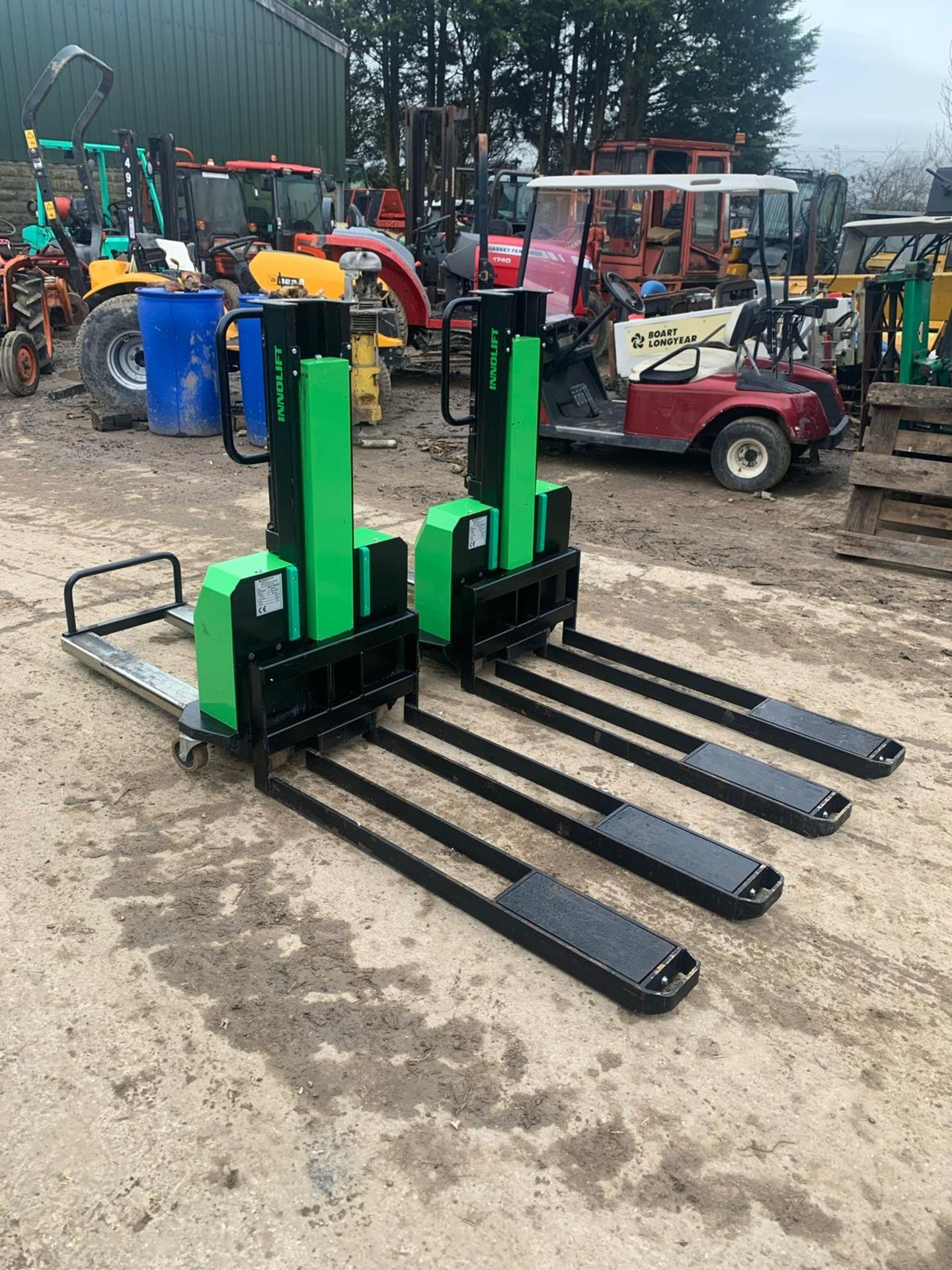 2018 INNOLIFT IM600.800 ELECTRIC PALLET TRUCKS, ALL WORKS, CLEAN MACHINE, YOU ARE BIDDING FOR ONE
