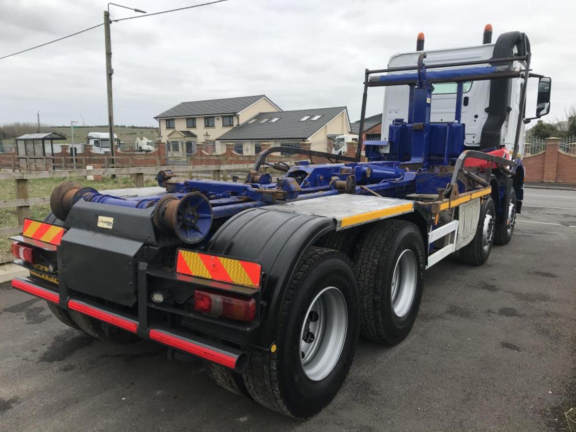 2014/64 REG MERCEDES-BENZ ACTROS 3240 HOOK LOADER 8X4 HARSH HOOK EQUIPMENT, AUTO GEARBOX *PLUS VAT* - Image 4 of 24