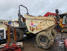 2014 TEREX 9 TON DUMPER FIRE DAMAGED ENGINE, NON RUNNER *PLUS VAT*