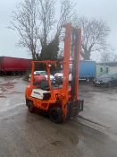 Toyota FG25 LPG Forklift recently serviced new alternator & starter motor working brakes & handbrake