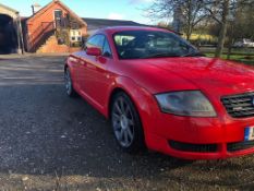 2001/51 REG AUDI TT S LINE QUATTRO 225BHP 1.8 PETROL RED COUPE *NO VAT*