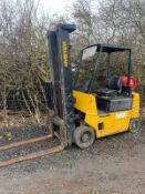 HYSTER S2.0 FORKLIFT, DUPLEX FREE LIFT MAST WITH SIDE SHIFT, STARTS, RUNS, DRIVES & LIFTS *PLUS VAT*