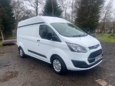 2017/17 REG FORD TRANSIT CUSTOM 310 2.0 DIESEL WHITE PANEL VAN, SHOWING 0 FORMER KEEPERS *PLUS VAT*