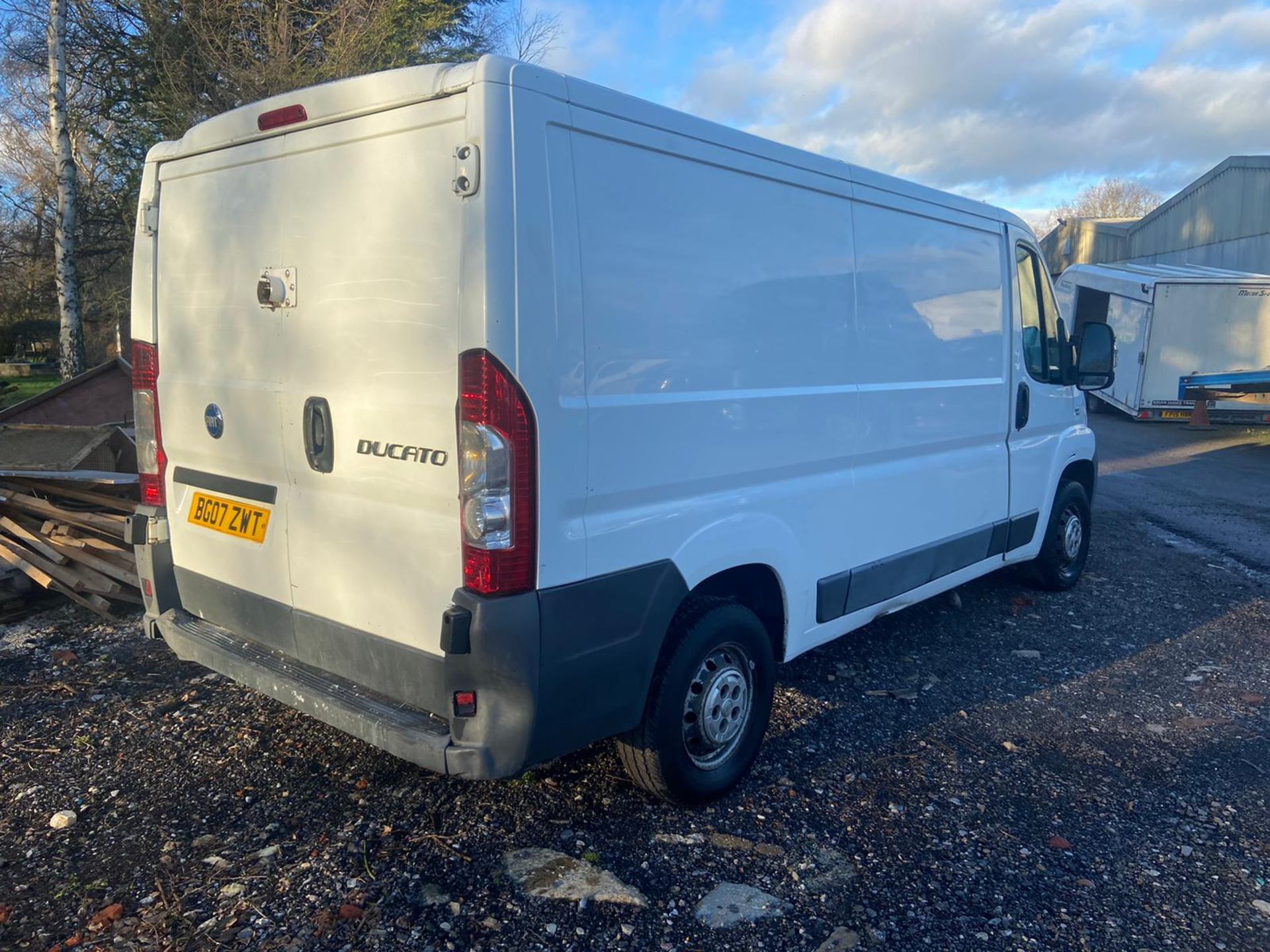 2007/07 REG FIAT DUCATO 30 100 M-JET MWB 2.2 DIESEL PANEL VAN, SHOWING 3 FORMER KEEPERS *PLUS VAT* - Image 6 of 8