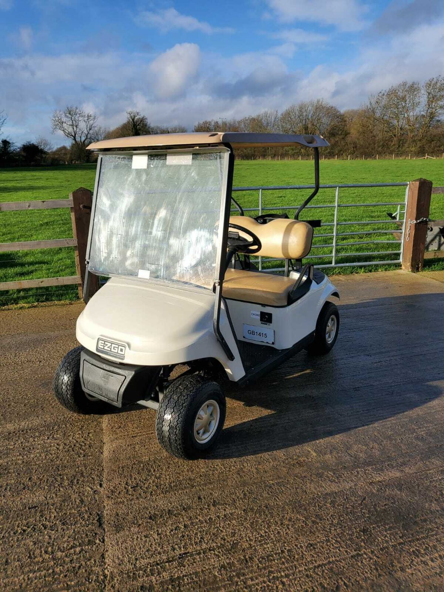 EZGO GOLF BUGGY, PETROL, YEAR 2014 *PLUS VAT*