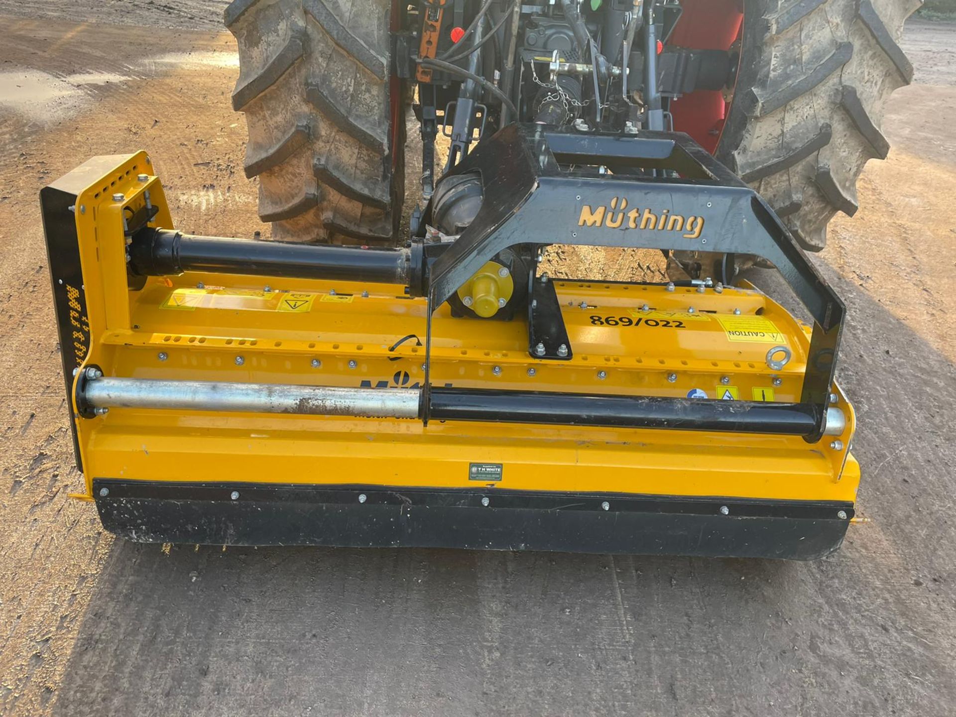 2015 MUTHING MU-H 160 31 FLAIL MOWER, SUITABLE FOR 3 POINT LINKAGE, ALL WORKS PTO DRIVEN, SIDE SHIFT - Image 5 of 10