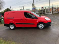 2014/63 REG PEUGEOT PARTNER 750 S L2 HDI 1.6 DIESEL PANEL VAN, SHOWING 0 FORMER KEEPERS *PLUS VAT*