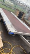 2019 BATESON PT56 TRI-AXLE TILT BED + RAMPS TRAILER 16FT X 7FT BED WITH HITCH KEYS *PLUS VAT*