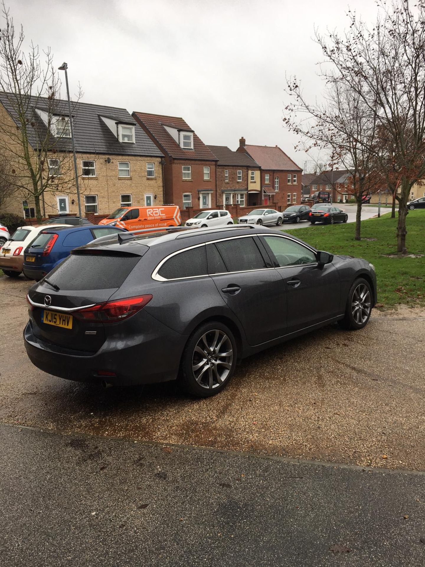 2015/15 REG MAZDA 6 SPORT NAV 2.2 DIESEL ESTATE GREY, SHOWING 2 FORMER KEEPERS *NO VAT* - Image 5 of 13