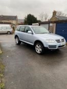 2003/53 REG VOLKSWAGEN TOUAREG V10 TDI AUTO 5.0 DIESEL, SHOWING 2 FORMER KEEPERS *NO VAT*