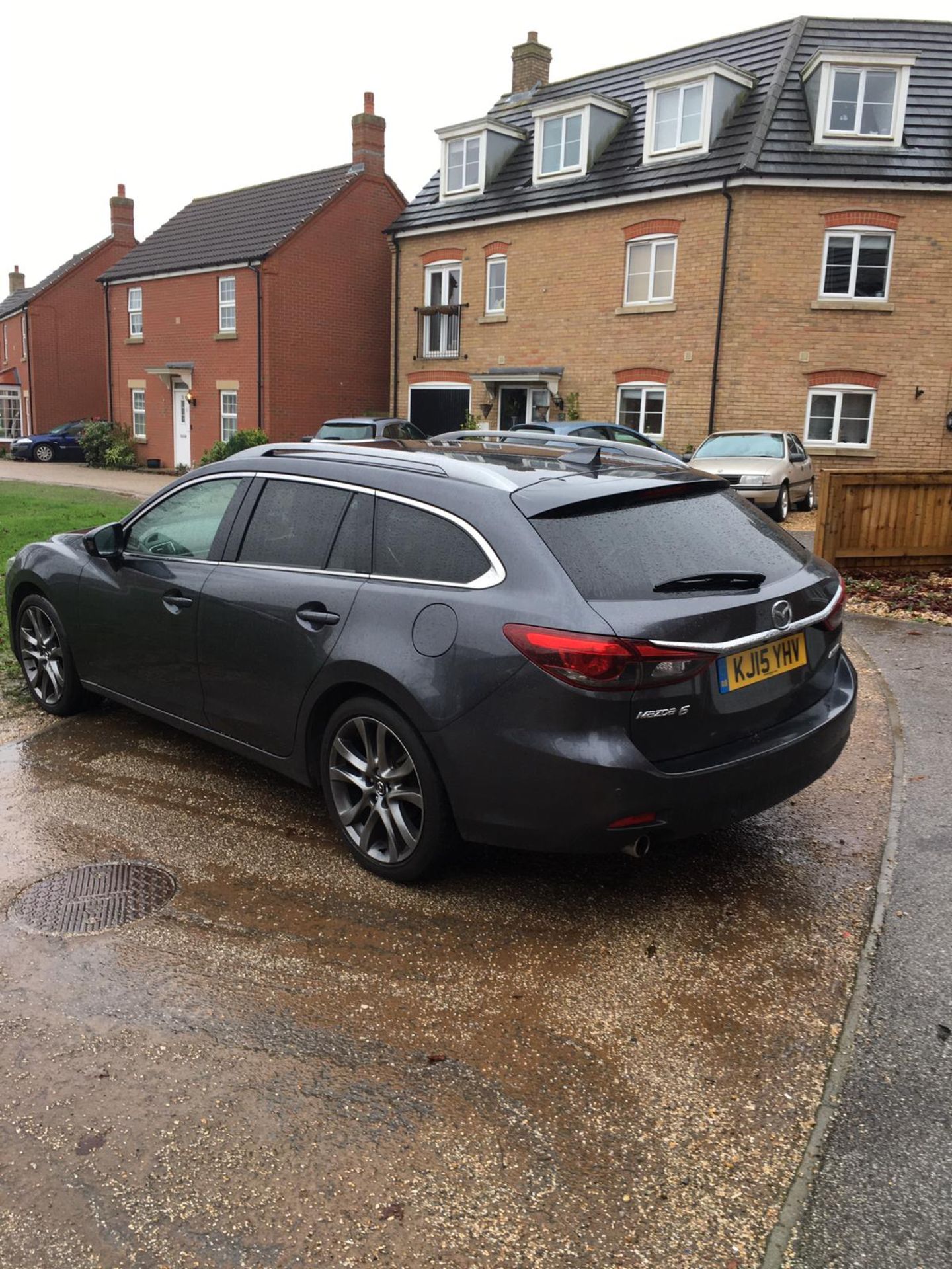 2015/15 REG MAZDA 6 SPORT NAV 2.2 DIESEL ESTATE GREY, SHOWING 2 FORMER KEEPERS *NO VAT* - Image 2 of 13