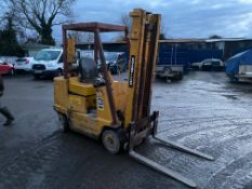 CAT 2.4 ton lift diesel forklift, starts runs and drives as it should Clutch and gear model