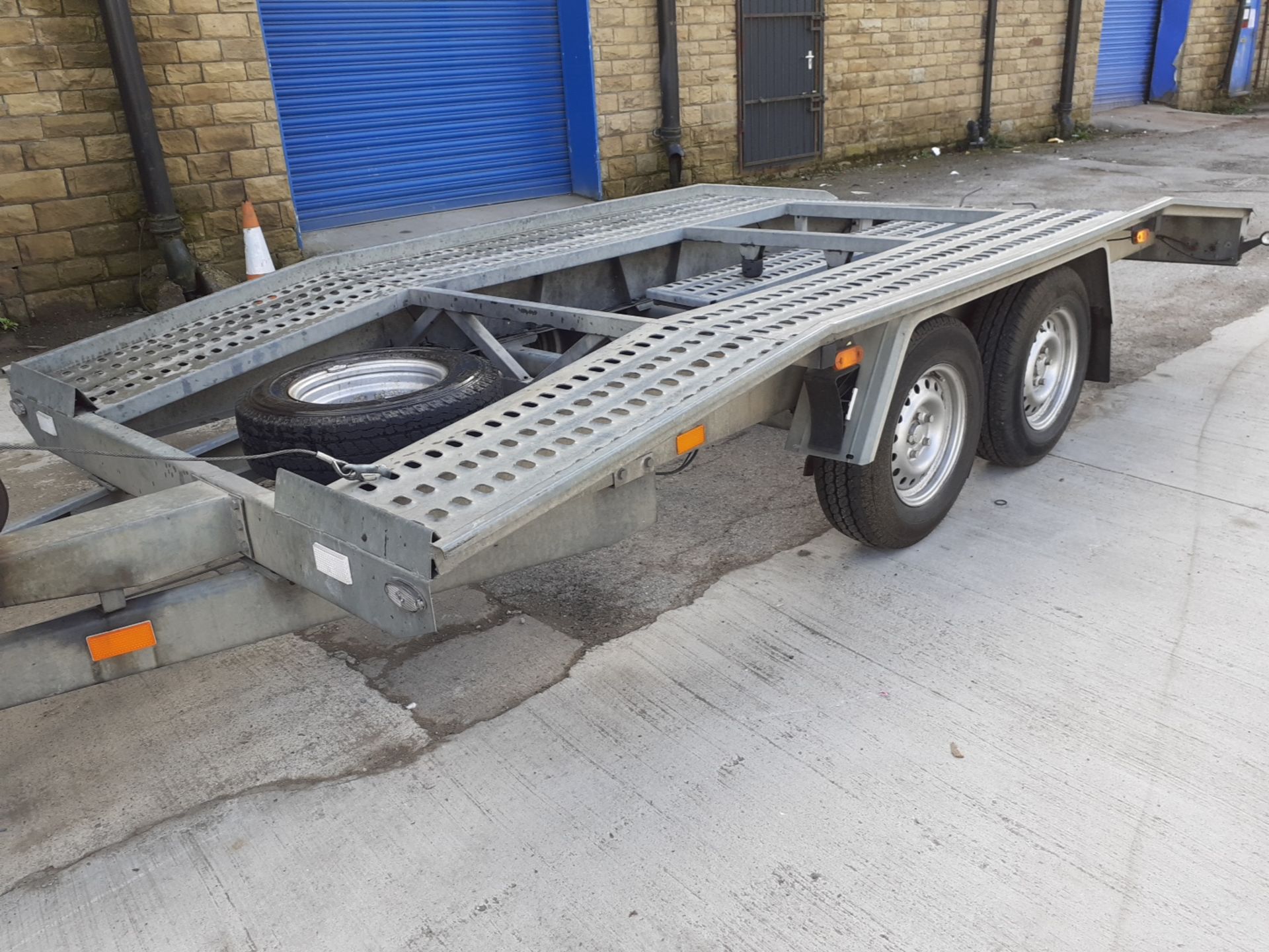 2017 TWIN AXLE CAR TRANSPORTER TRAILER *NO VAT* - Image 8 of 9