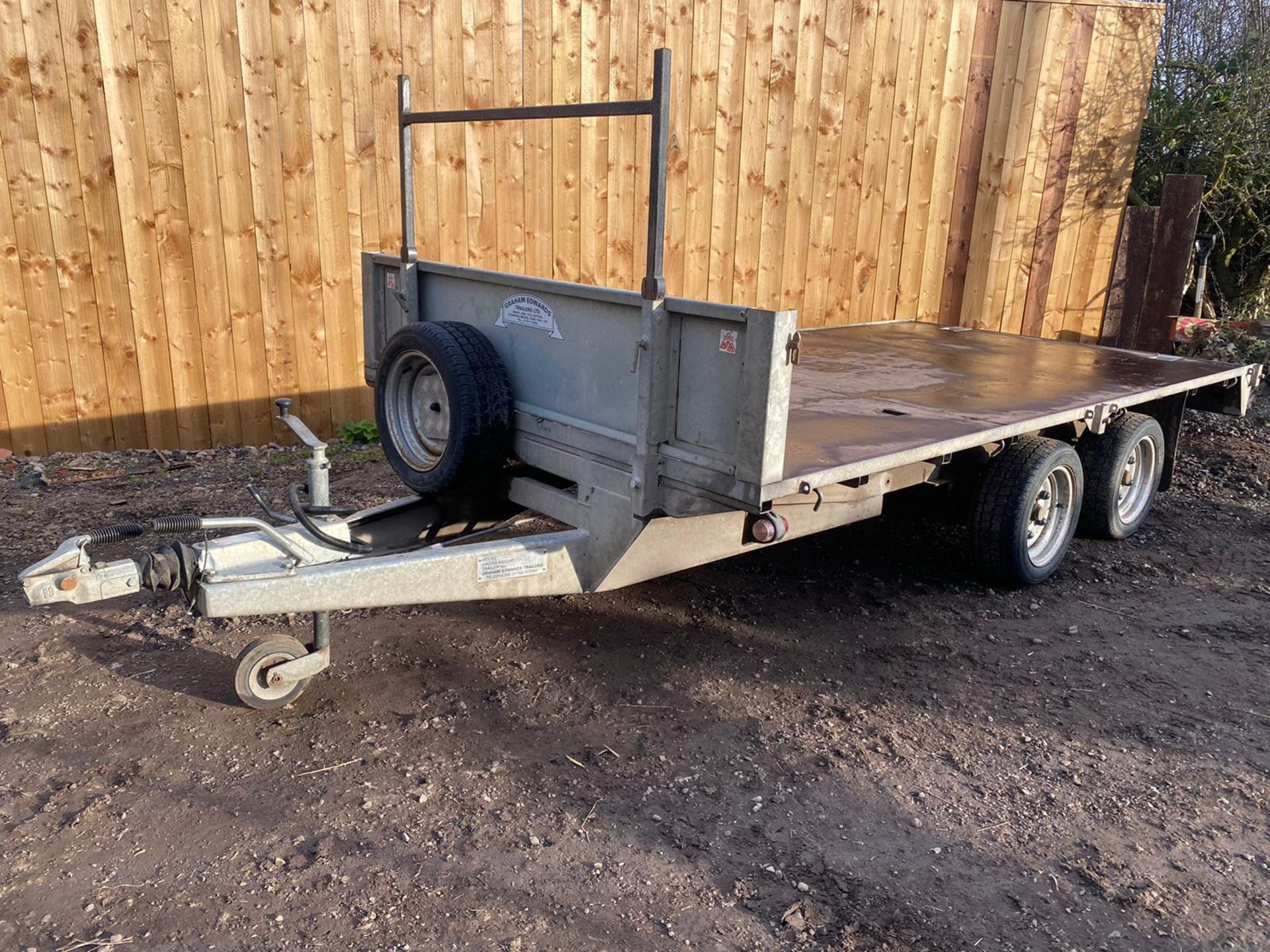 Graham Edwards FB2512 12ft trailer *PLUS VAT*