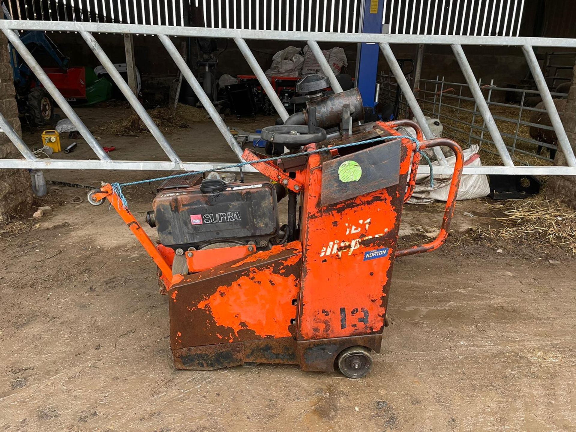 2008 SAINT-GOBAIN/NORTON CSB1 FLOOR SAW, HATZ DIESEL ENGINE *NO VAT*