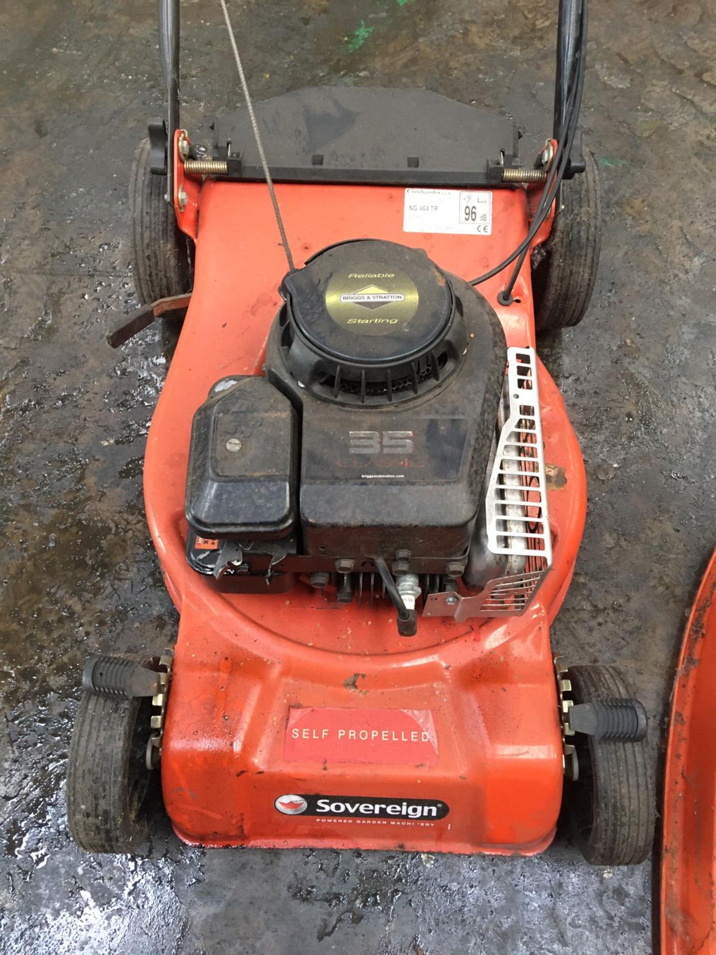 CASTLEGARDEN NG 464 TR 30KG 2002 MOWER & FLYMO L470 50.5CM 15 KG BOTH UNTESTED *NO VAT* - Image 8 of 10