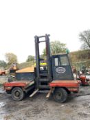 2001 LINDE LANSING SIDE LOADER, RUNS, DRIVES AND LIFTS, CLEAN MACHINE *PLUS VAT*