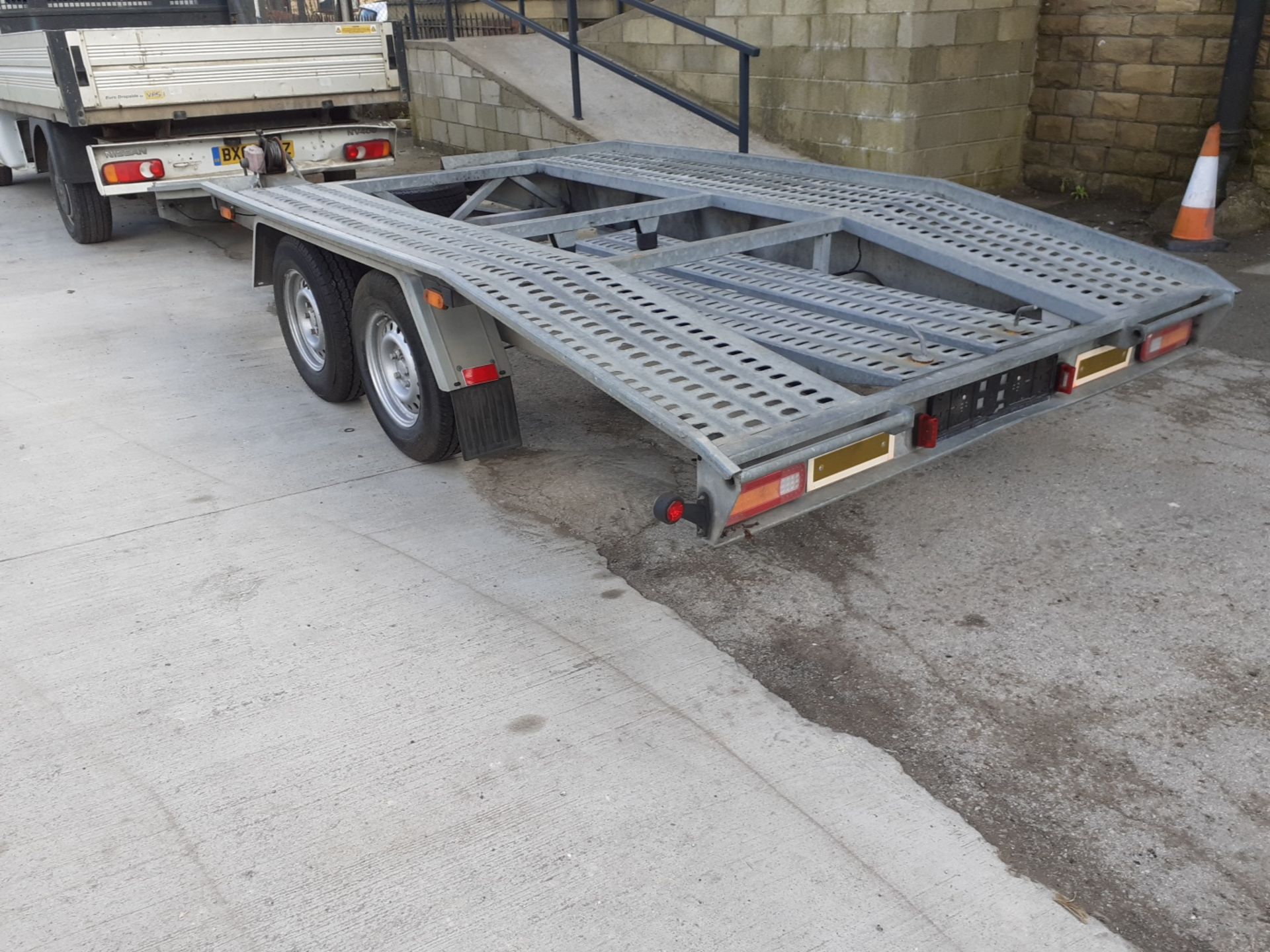 2017 TWIN AXLE CAR TRANSPORTER TRAILER *NO VAT* - Image 4 of 9