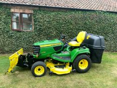 JOHN DEERE X758 ONLY 423 HOURS, EXCELLENT CONDITION, 4 WHEEL DRIVE *PLUS VAT*