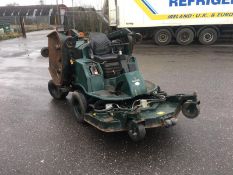 2003/03 REG HAYTER R314 4WD HYDROSTATIC RIDE ON DIESEL GREEN BAT WING WIDE AREA LAWN MOWER *NO VAT*