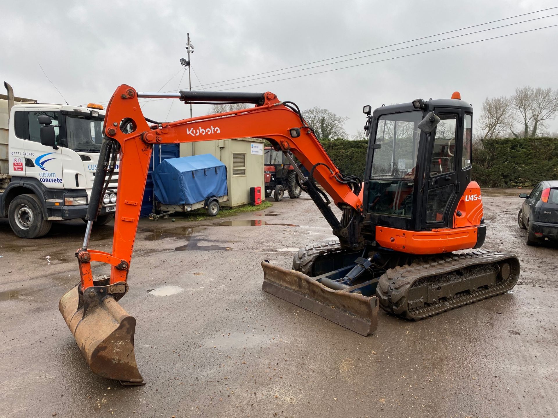 2006 KUBOTA U45-3 MINI DIGGER, RECENT NEW RUBBER TRACKS, 4800 HOURS *PLUS VAT*