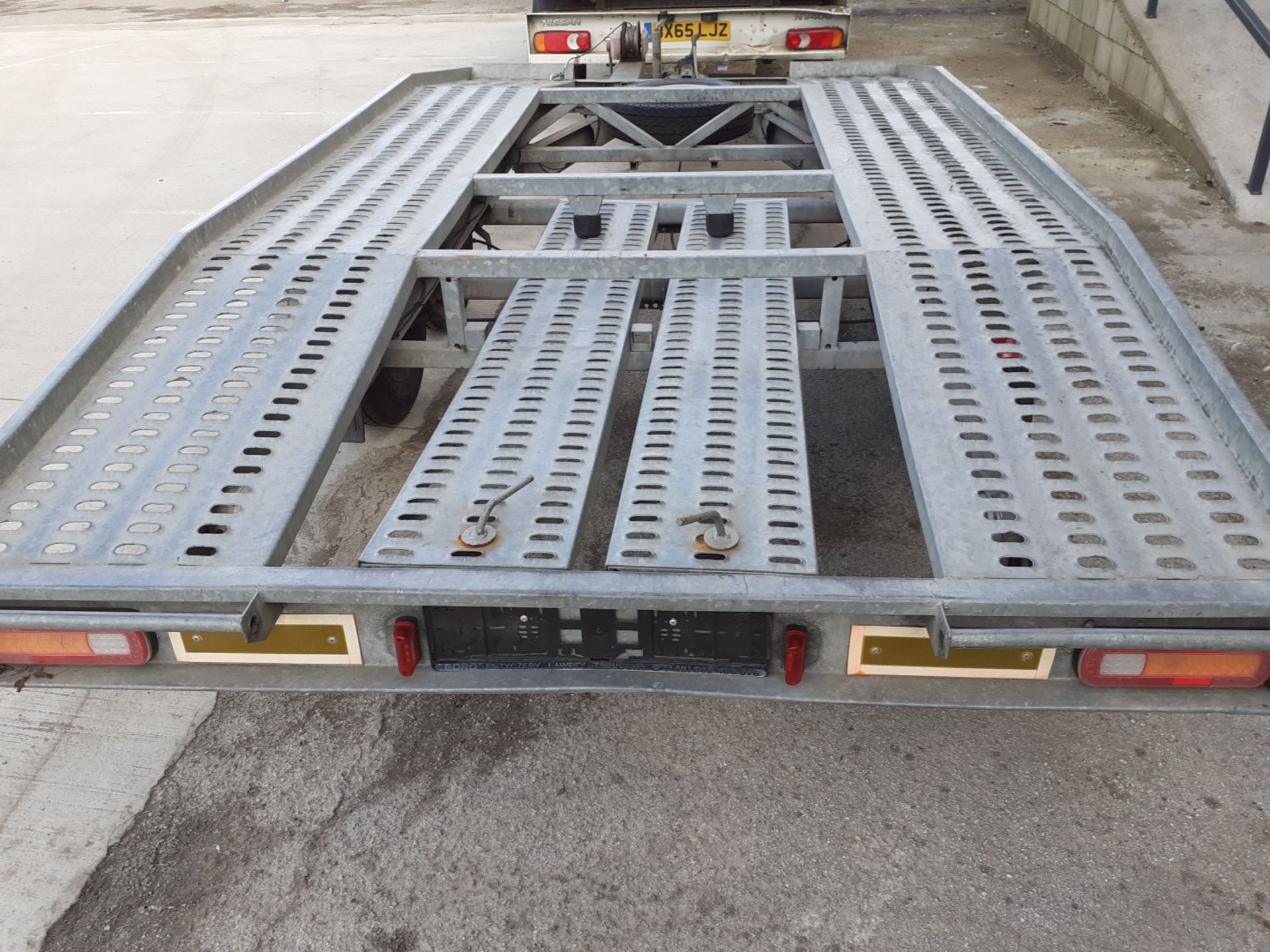 2017 TWIN AXLE CAR TRANSPORTER TRAILER *NO VAT* - Image 3 of 9