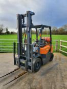 DOOSAN 2 TON GX, GAS FORK LIFT, DUPLEX MAST, YEAR 2016, ONLY 1000 HOURS *PLUS VAT*