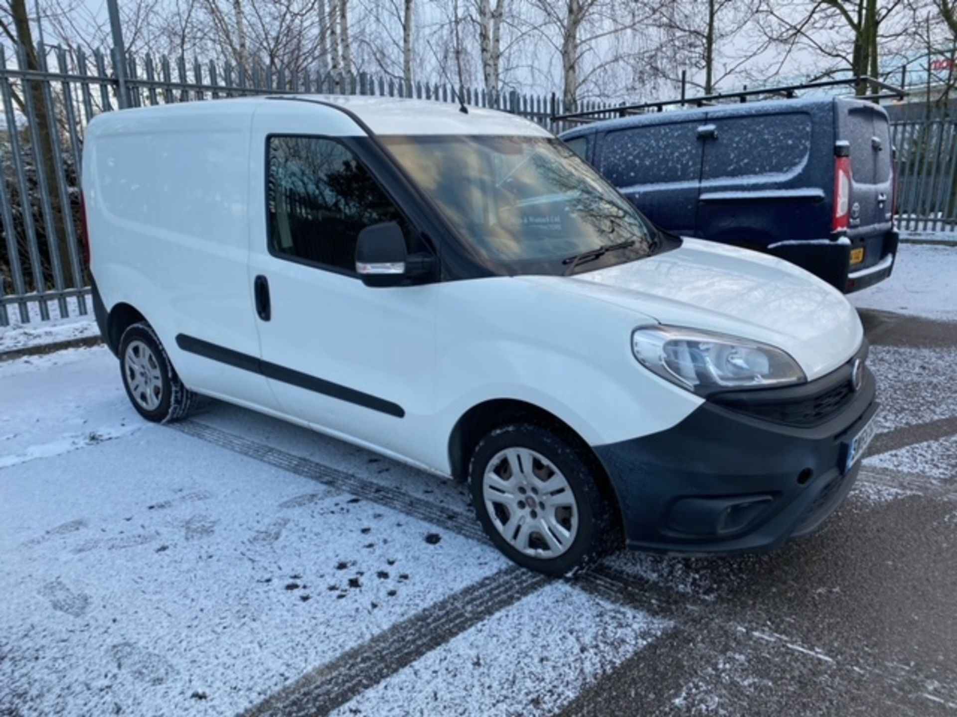 2016/65 REG FIAT DOBLO 16V MULTIJET 1.25 DIESEL WHITE PANEL VAN, SHOWING 1 FORMER KEEPER *PLUS VAT*