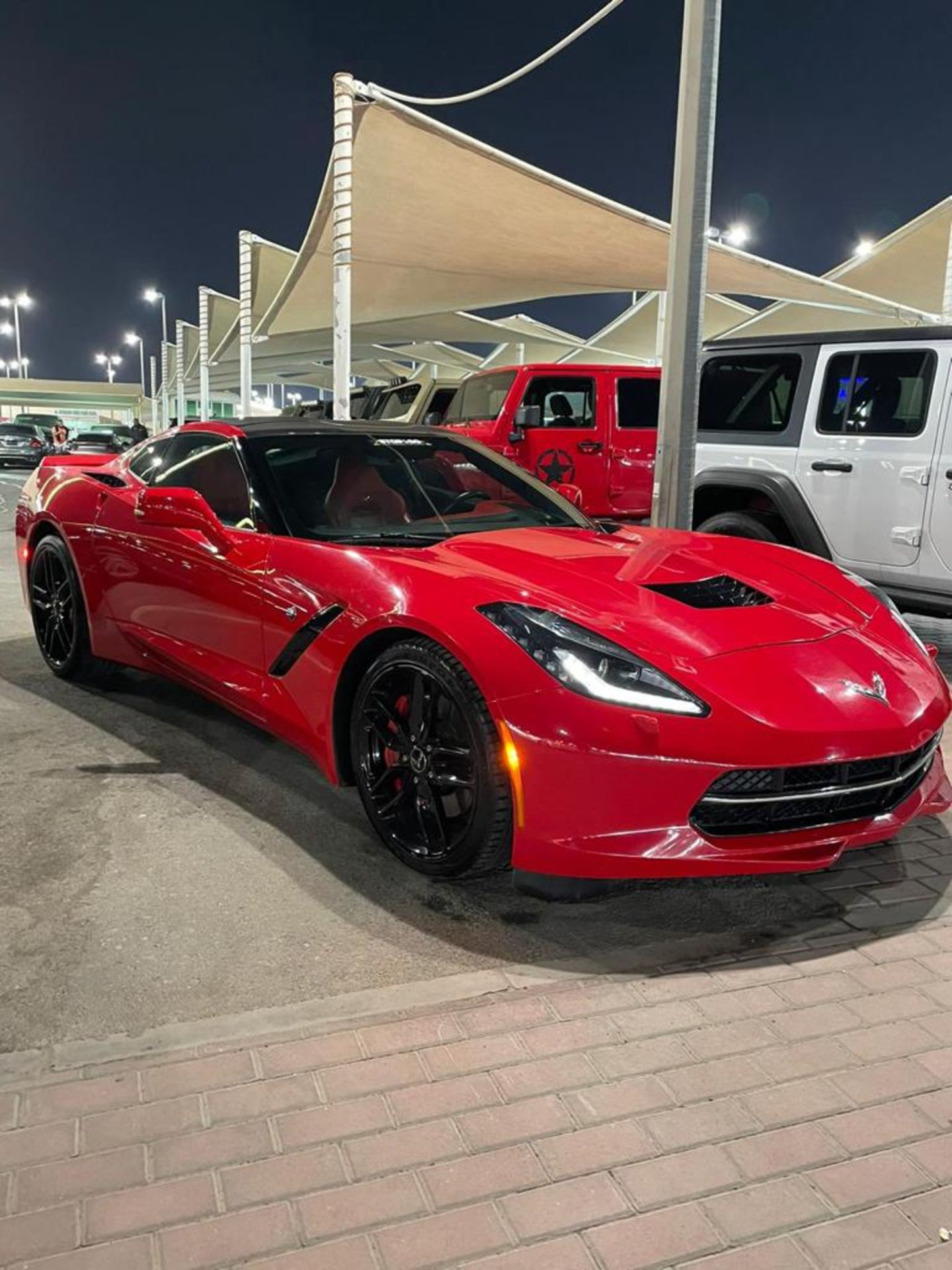 2014 Chevrolet Corvette C7 Z51 6.2L 8 Cylinder 460 HP LHD 62,500km carbon pack + many upgrade