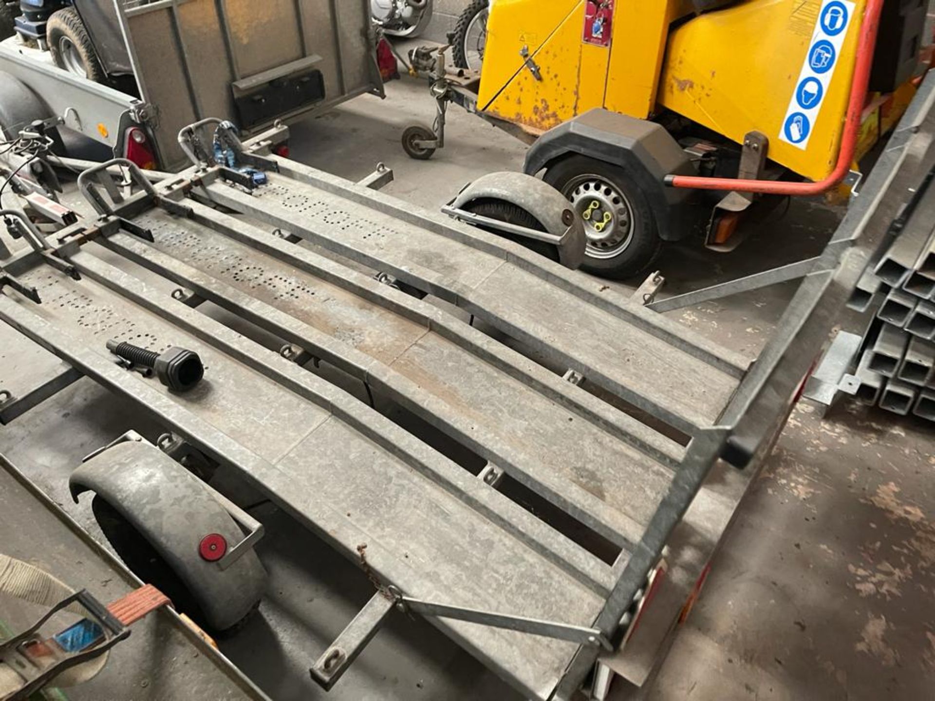 KLIPONOFF 3 X BIKE / MOTORCYCLE TRAILER SINGLE AXLE TOWABLE *PLUS VAT* - Image 4 of 6