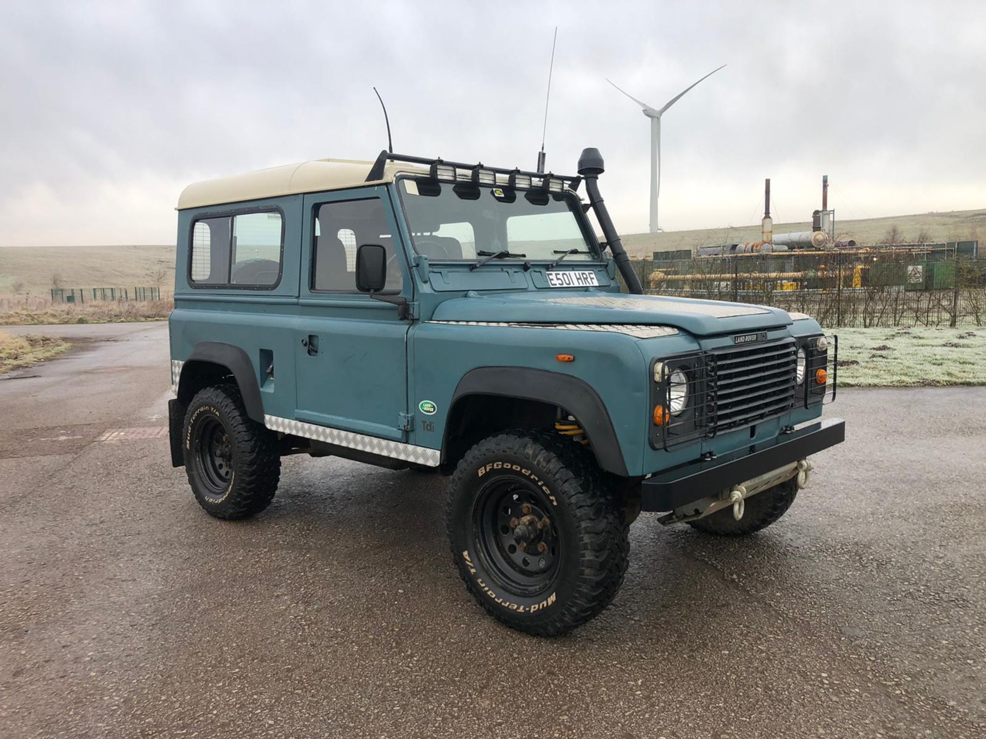 1987/E REG LAND ROVER 90 4C DEFENDER REG FT DIESEL 2.8 BLUE LIGHT 4X4 UTILITY *NO VAT*