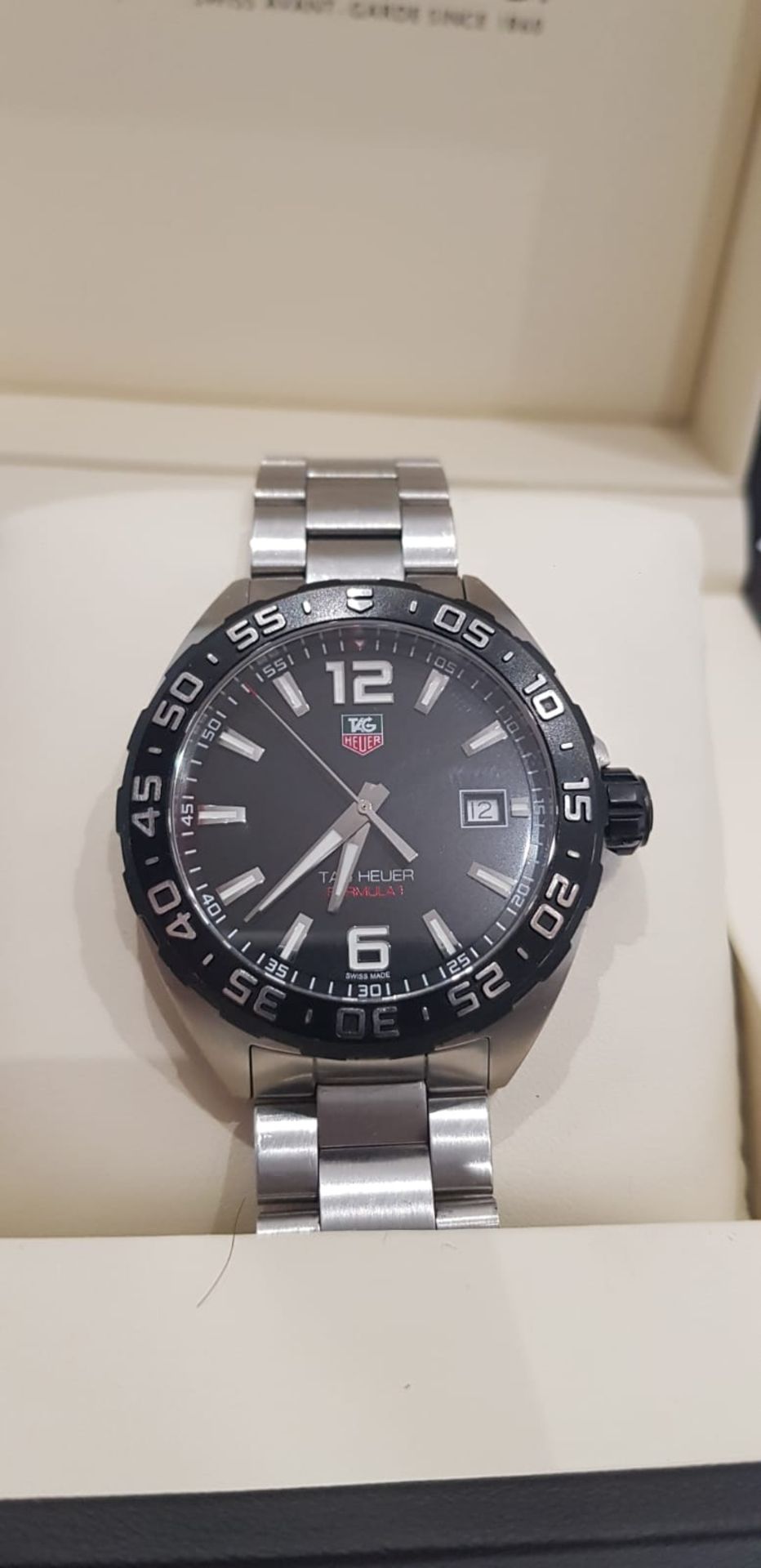 TAG HEUER FORMULA 1 GENTS WATCH 41MM, BOX, GUARANTEE CARD & BOOKLET, STUNNING WATCH WAZ1116 - Image 6 of 7