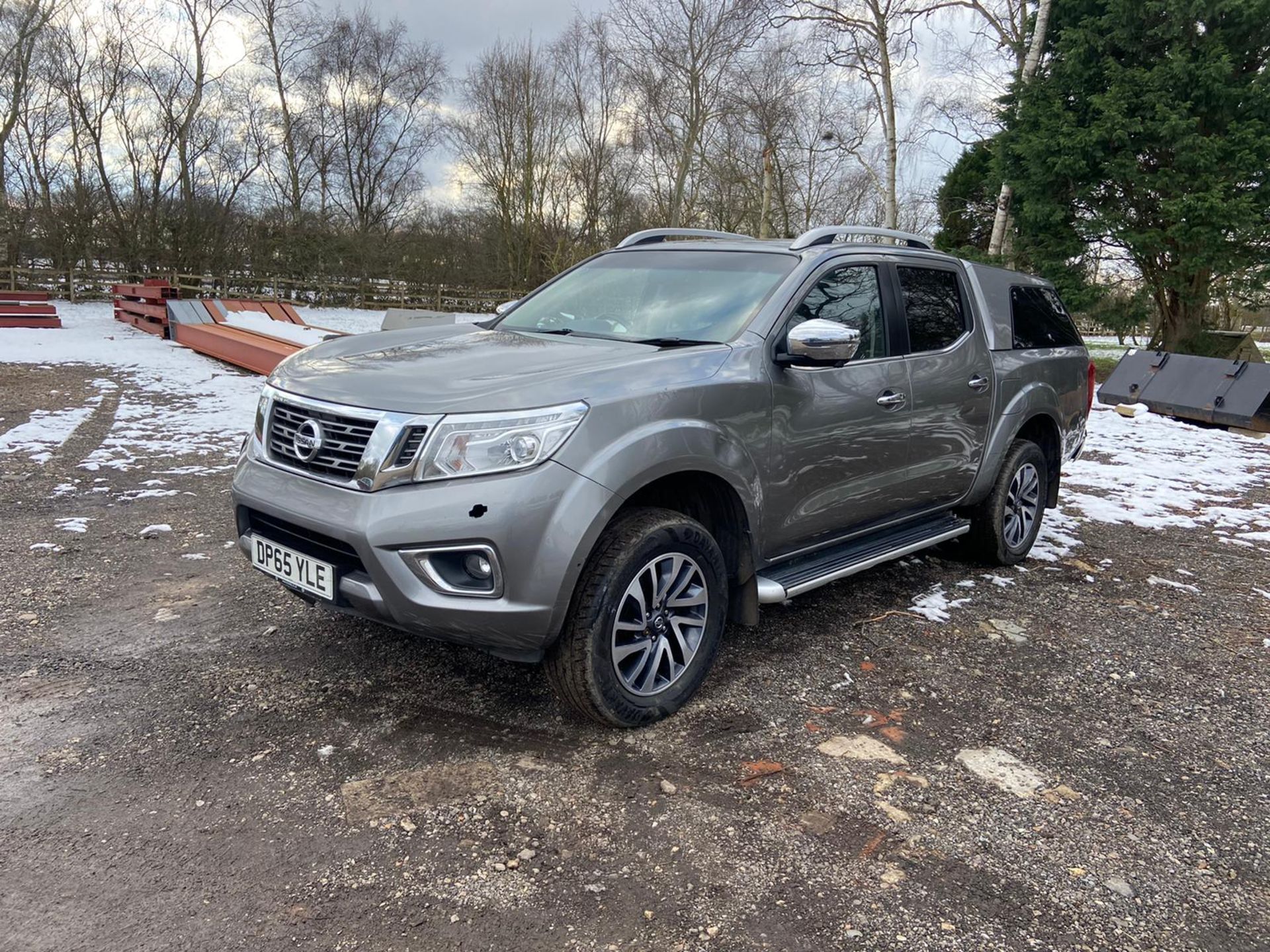 2016/65 REG NISSAN NP300 NAVARA TEKNA DCI 2.3 DIESEL GREY PICK-UP, SHOWING 1 FORMER KEEPER *PLUS VAT - Image 2 of 10