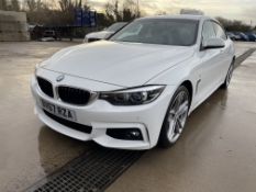2017/67 BMW 420D GRAN COUPE M SPORT 2.0 DIESEL AUTOMATIC WHITE COUPE - MINT -IN PERFECT CONDITION!