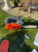 PROFESSIONAL TOP HANDLE CHAIN SAW, BRAND NEW AND UNUSED *NO VAT*